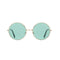 Taizhou Two Circles Trading Co. Ltd. Costume Accessories Green Hippie Round Glasses for Adults 810077658710