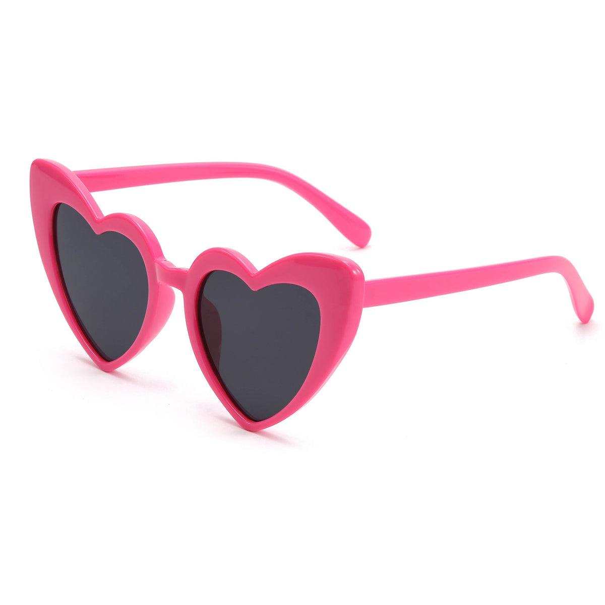 Taizhou Two Circles Trading Co. Ltd. Costume Accessories Pink Heart-Shaped Fashion Sunglasses for Adults
