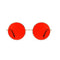 Taizhou Two Circles Trading Co. Ltd. Costume Accessories Red Hippie Round Glasses for Adults