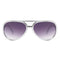 Taizhou Two Circles Trading Co. Ltd. Costume Accessories Silver Disco Sunglasses for Adults 810120719382
