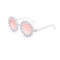 Taizhou Two Circles Trading Co. Ltd. Costume Accessories White Daisy Sunglasses for Adults