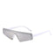 Taizhou Two Circles Trading Co. Ltd. Costume Accessories White Futurist Glasses for Adults
