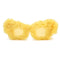 Taizhou Two Circles Trading Co. Ltd. Costume Accessories Yellow Fur Sunglasses for Adults 810120719344