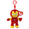 TY INC Plushes Marvel TY Beanie Boos Plush with Clip, Iron Man, 5 Inches, 1 Count