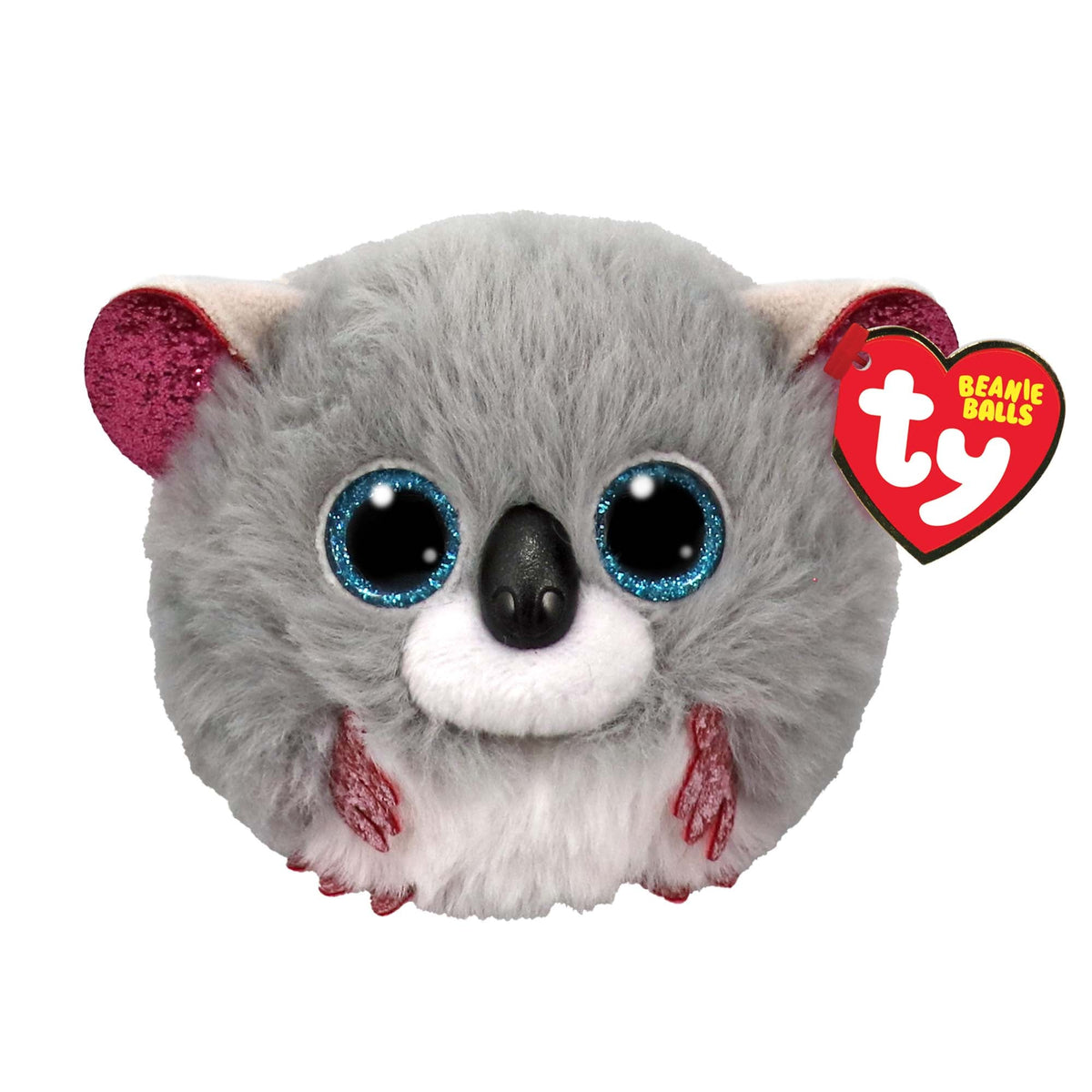 TY INC Plushes TY Beanie Balls Plush, Katy, 4 Inches, 1 Count