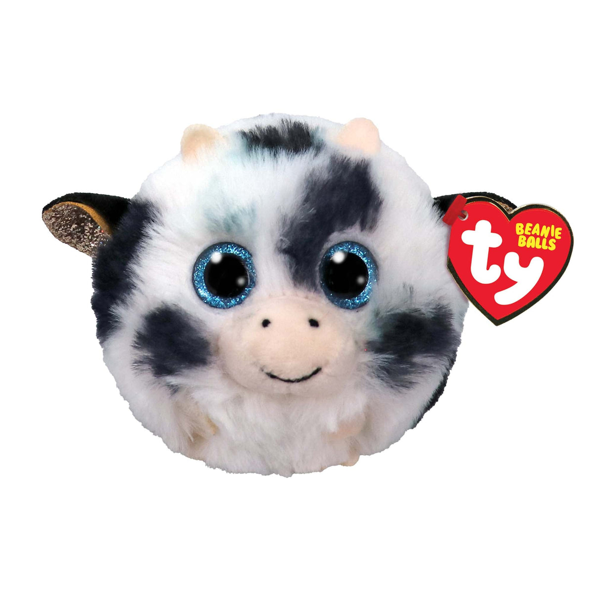 TY INC Plushes TY Beanie Balls Plush, Moophy, 4 Inches, 1 Count