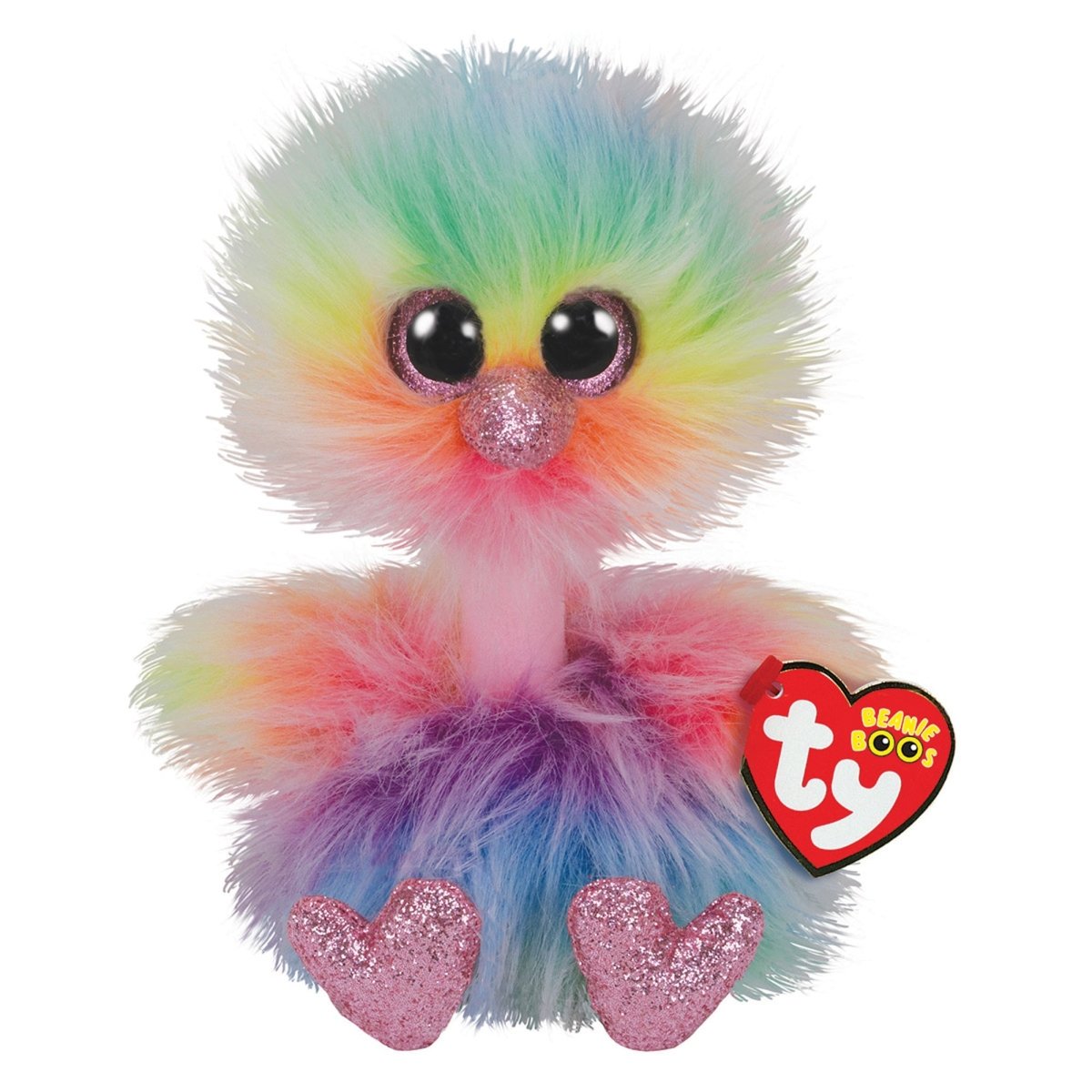 TY INC Plushes TY Beanie Boos Plush, Asha, 6 Inches, 1 Count 008421362813