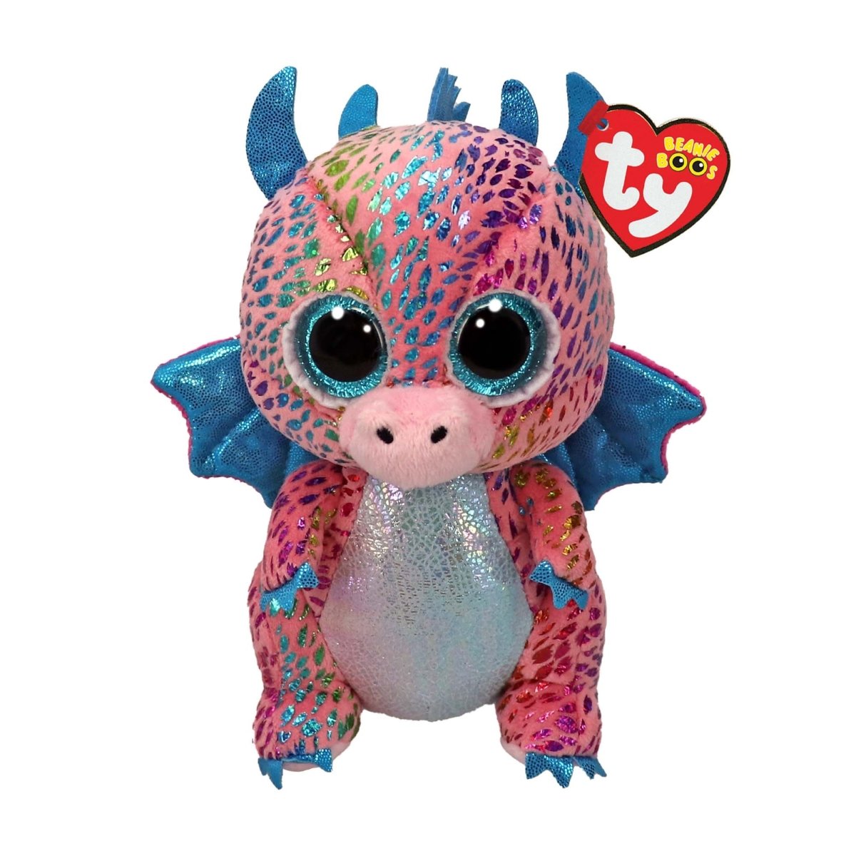 TY INC Plushes TY Beanie Boos Plush, Flint, 6 Inches, 1 Count