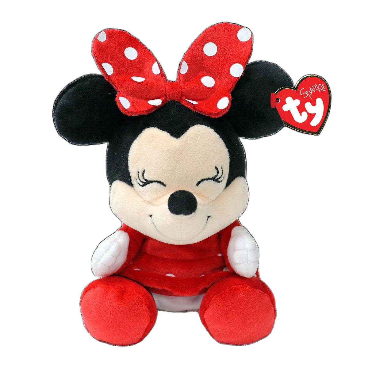 TY INC Plushes TY Disney Soft Plush, Minnie Mouse, 13 Inches, 1 Count