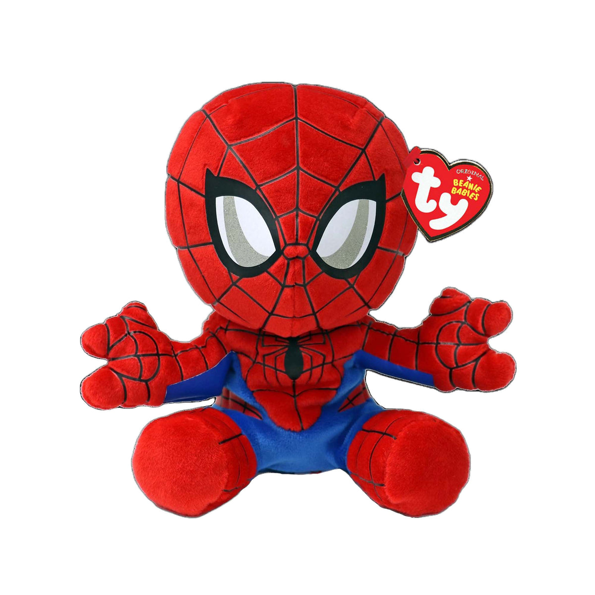 TY INC Plushes TY Marvel Soft Plush, Spider-Man, 1 Count 008421440078