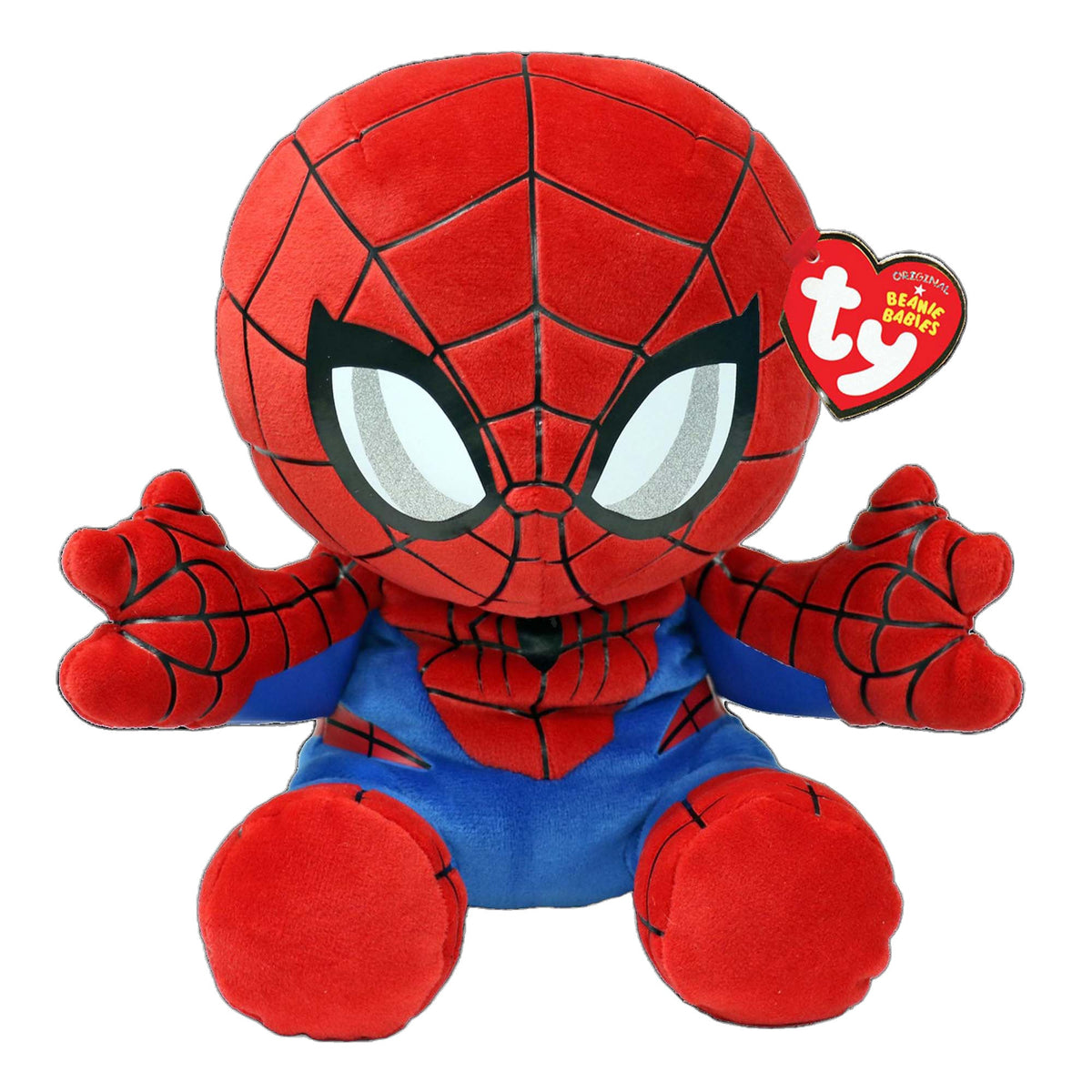 TY INC Plushes TY Marvel Soft Plush, Spider-Man, 13 Inches, 1 Count 008421450077