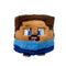TY INC Plushes TY Minecraft Beanie Bouncers, Steve, 4 Inches, 1 Count