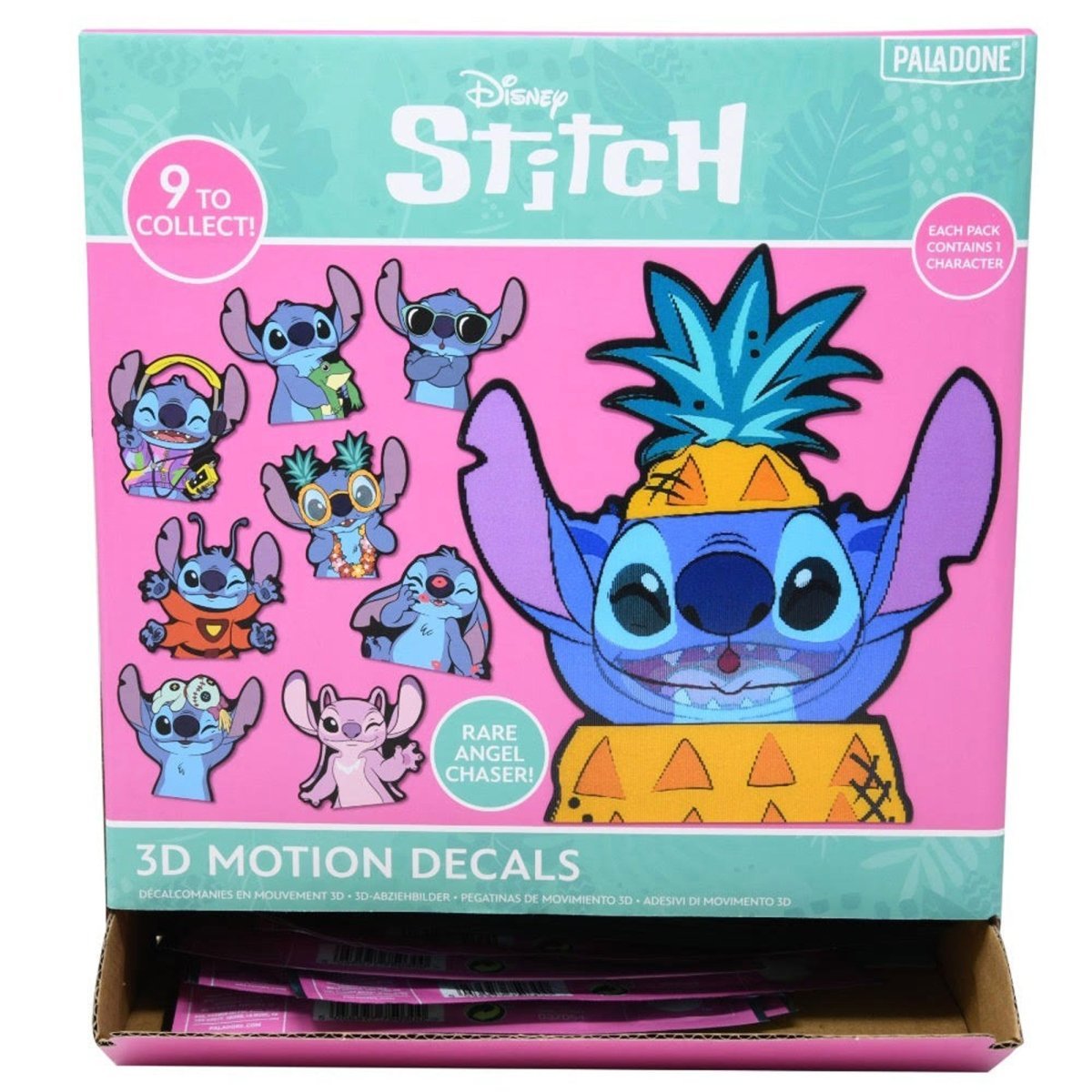 U.P.D. INC Impulse Buying 3D Motion Decals Blind Bag, Disney, 1 Count 5056577750300