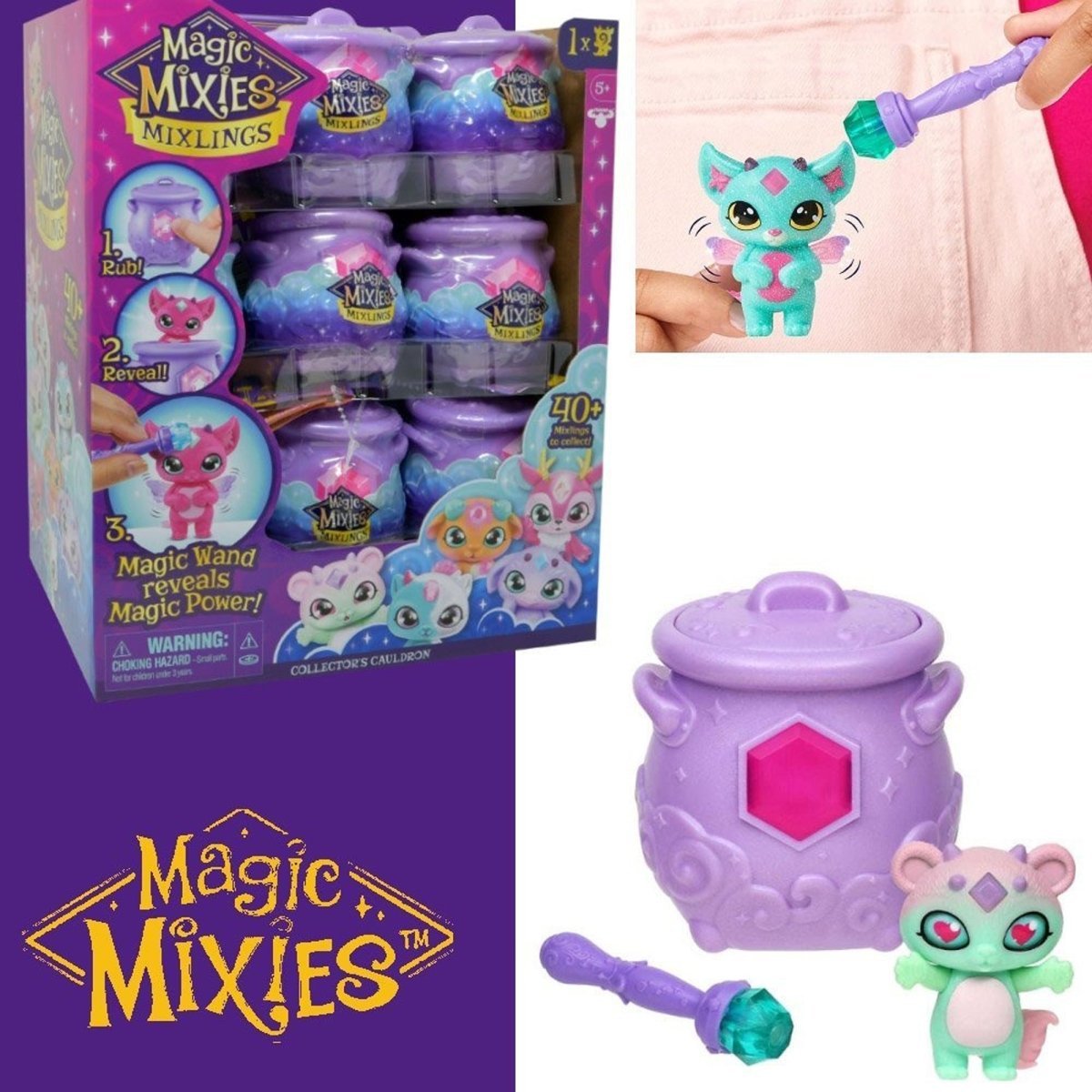 U.P.D. INC Impulse Buying Magic Mixies Mixlings Blind Cauldron, Assortment, 1 Count 630996146590