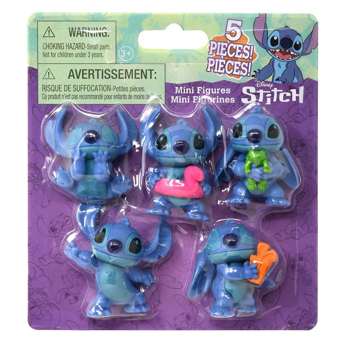U.P.D. INC Impulse Buying Stitch Mini Figures, 5 Count 886144462672