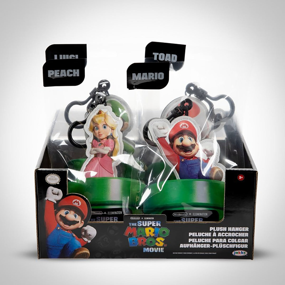 U.P.D. INC impulse buying Super Mario Bros. Movie Collectible Plush Figures, Assortment, 1 Count 192995417748