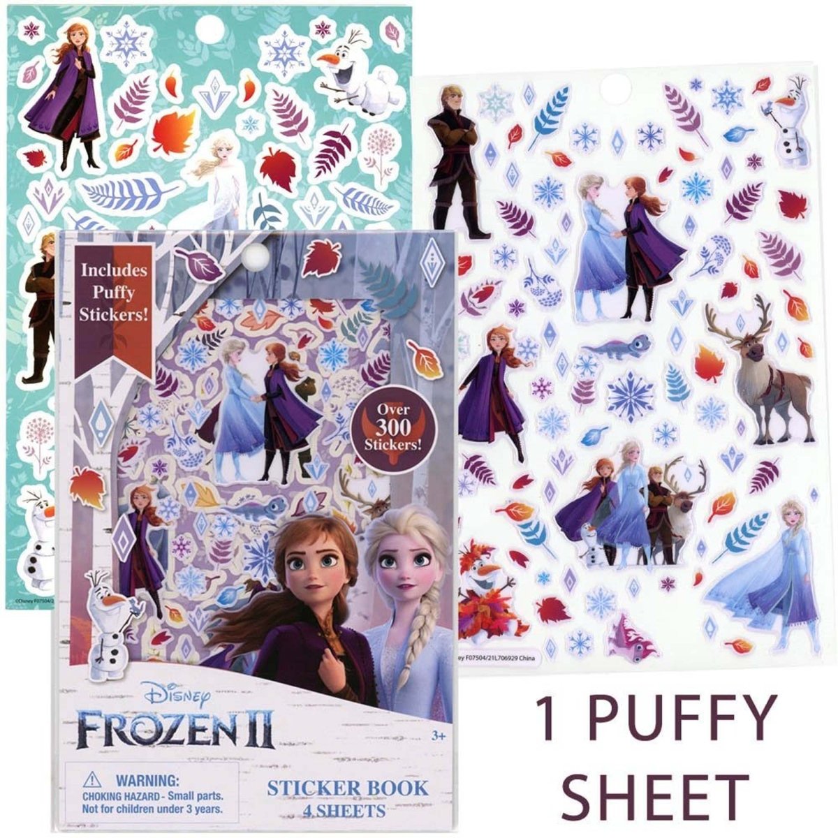 Disney Frozen 2 Sticker Book, 1 Count Party Expert