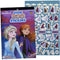 U.P.D. INC Kids Birthday Frozen Sticker Book, 4 Sheets, Disney, 200 Count 724328162492