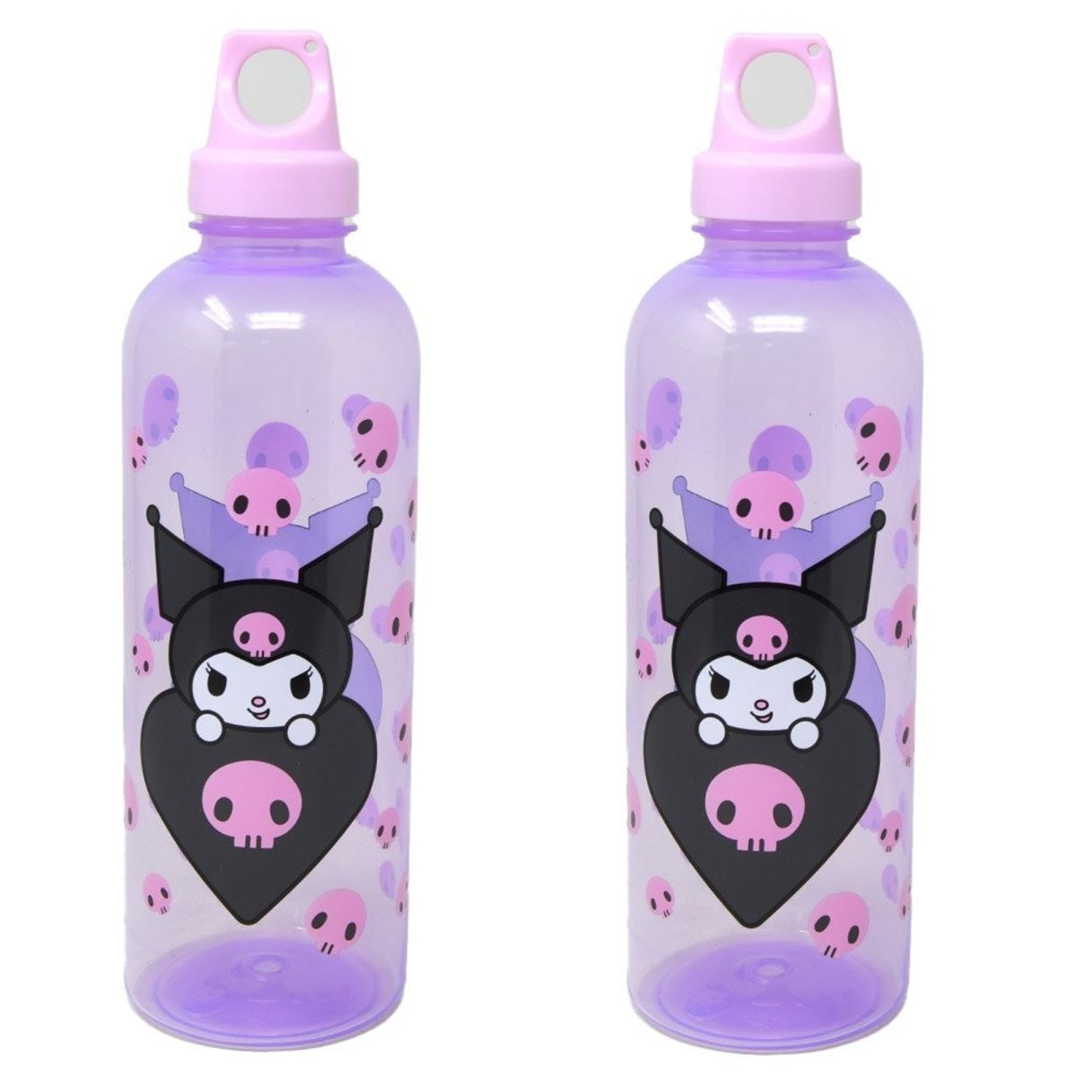 U.P.D. INC Kids Birthday Hello Kitty Kuromi Reusable Plastic Water Bottle, 30 Oz, 1 Count 678634520845
