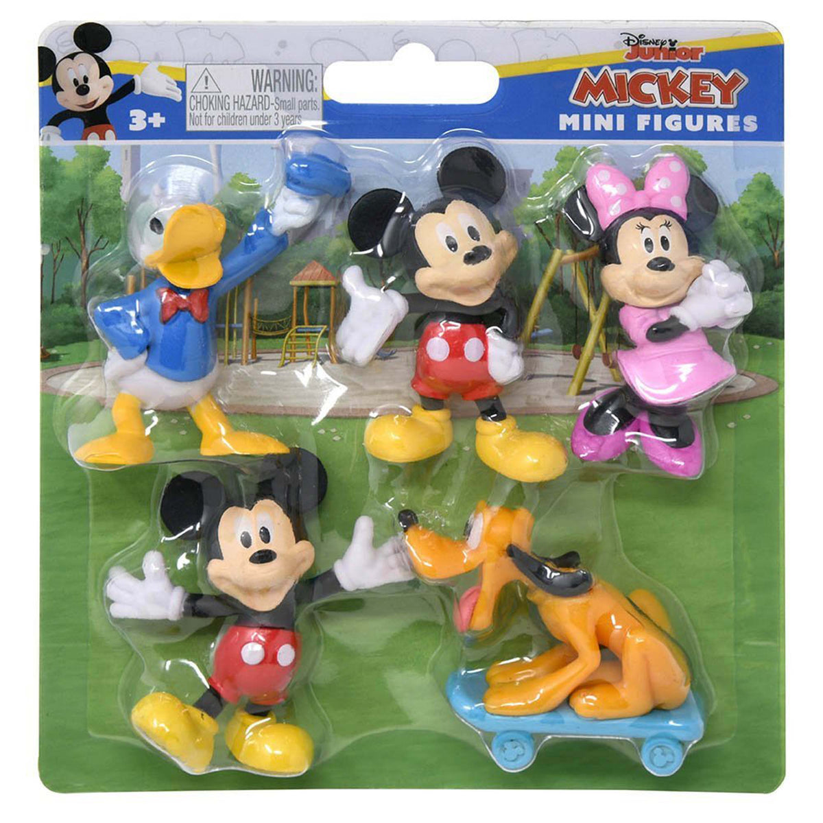 U.P.D. INC Kids Birthday Mickey Mouse Mini Figures, 5 Count