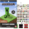 U.P.D. INC Kids Birthday Minecraft Sticker Pad, 200 Stickers, 1 Count 191537124069