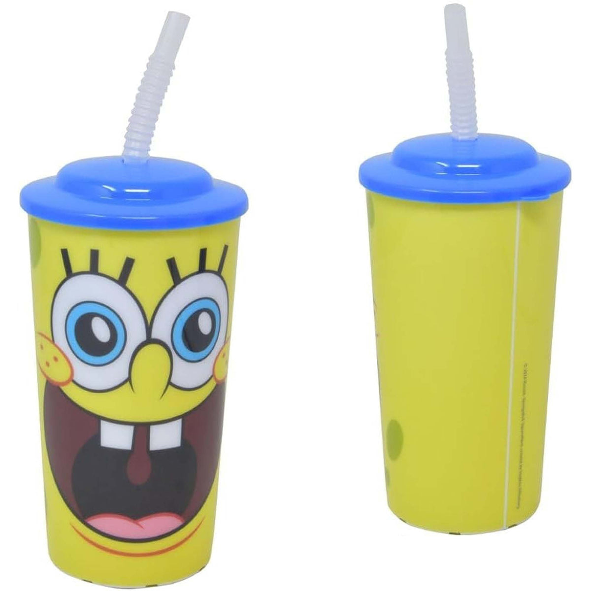 U.P.D. INC Kids Birthday Sponge Bob Sippy Cup, 16 Oz, 1 Count 707849173017