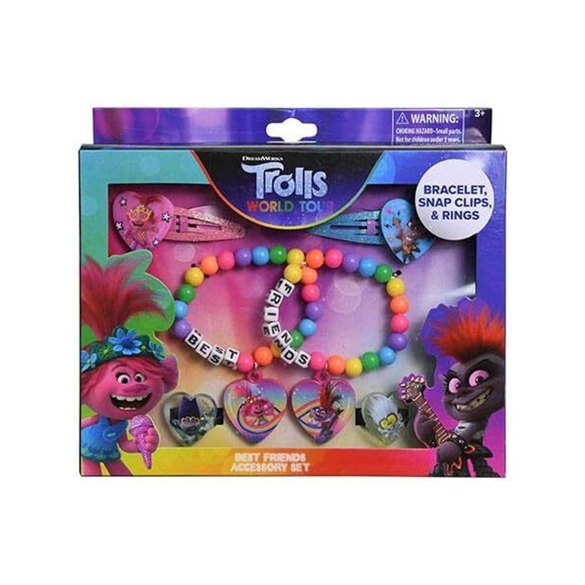 U.P.D. INC Kids Birthday Trolls World Tour accessory set 678634510761
