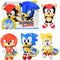 U.P.D. INC Plushes Sonic the Hedgehog Plush, 9 Inches, Assortment, 1 Count 192995418158