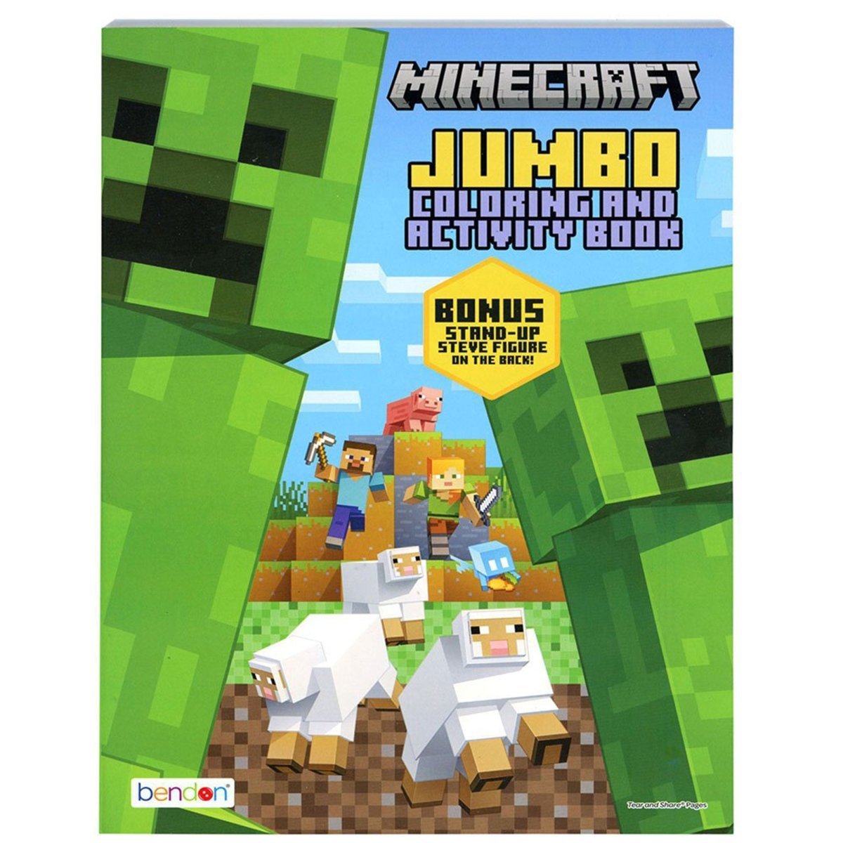 U.P.D. INC Toys & Games Minecraft Coloring Book, 80 Pages, 1 Count 805219633595