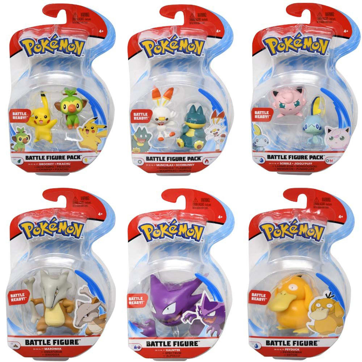 U.P.D. INC Toys & Games Pokemon Battle Figure, Assortment, 1 Count 889933976299