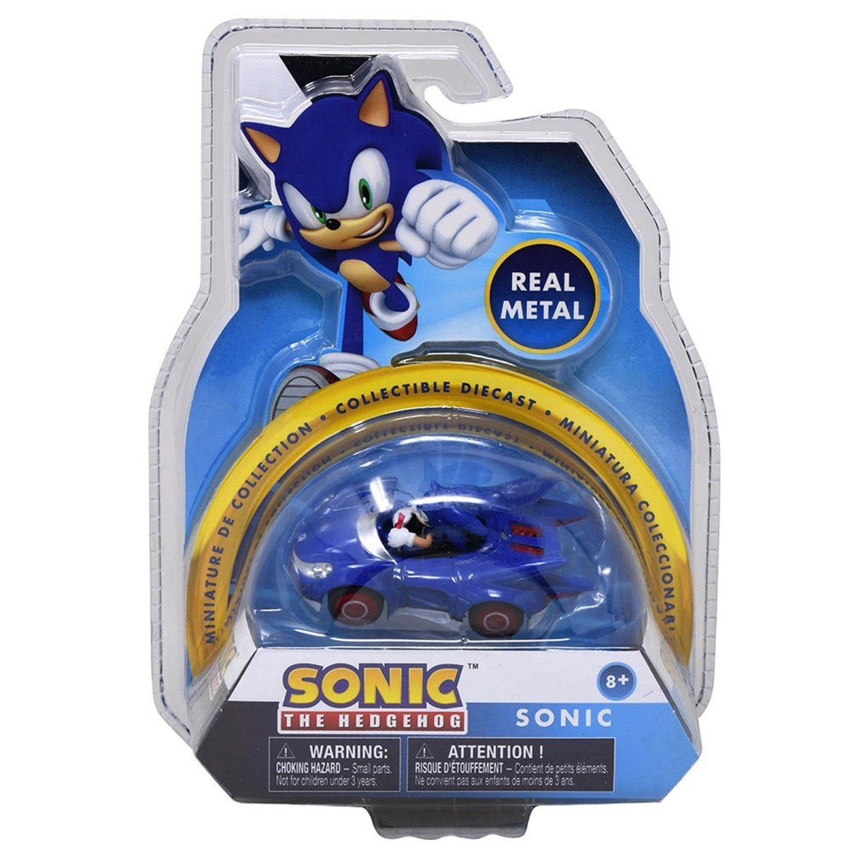 U.P.D. INC Toys & Games Sonic Metal Vehicule, 1 Count 698143064210