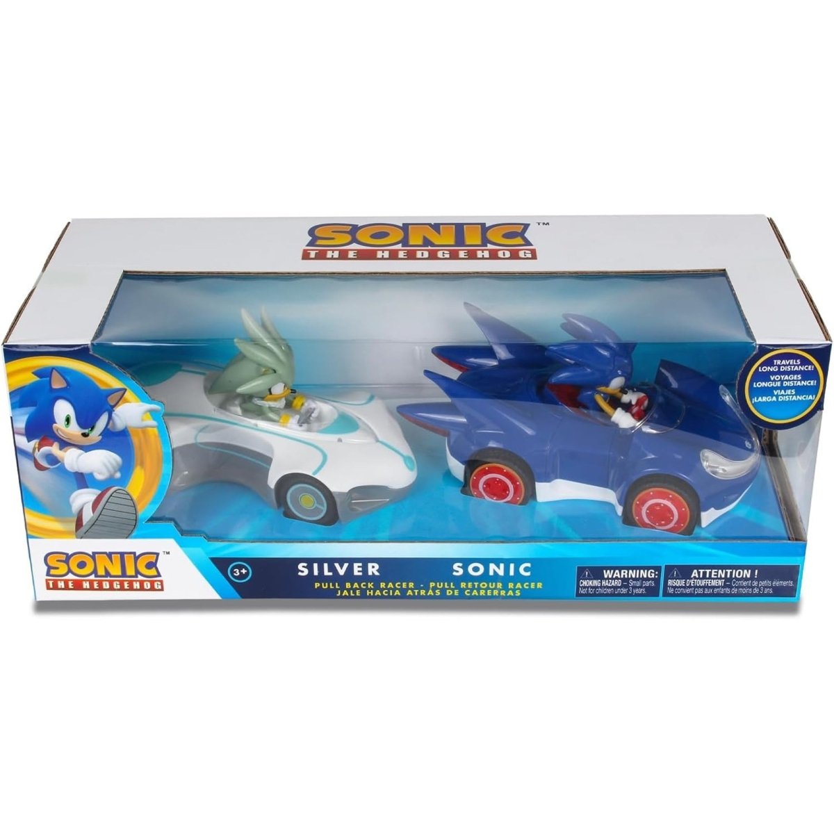 U.P.D. INC Toys & Games Sonic Pull Back Vehicule, 1 Count 698143006456