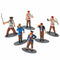 U.S. TOYS Theme Party Pirate Figures, 12 Count