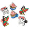U.S. TOYS Theme Party Pirate Rubber Ring, 12 Count