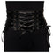 UNDERWRAPS Costume Accessories Black Suede Waist Cincher for Adults 843248170650