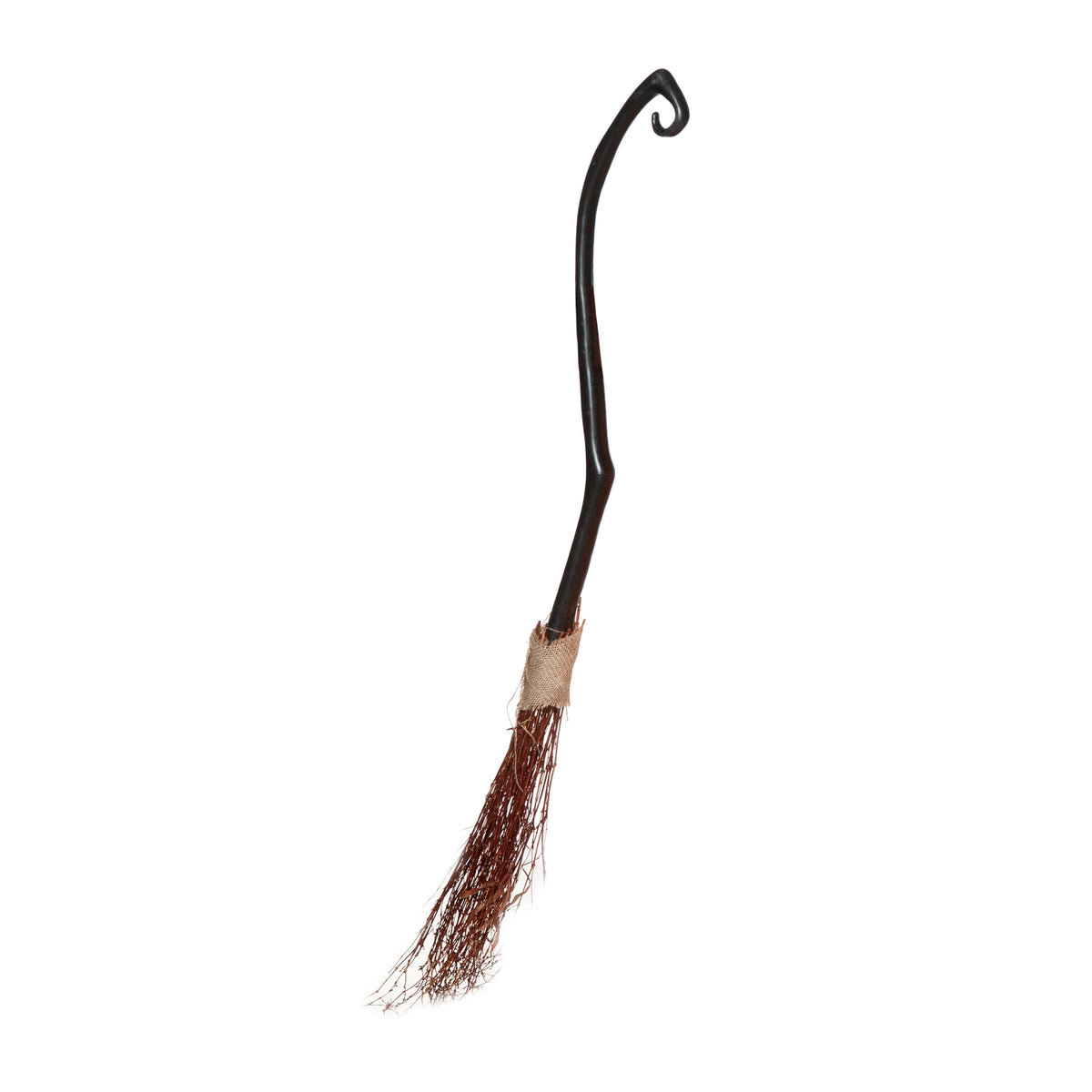 UNDERWRAPS Costume Accessories Brown Witch Broom, 1 Count 843248154421