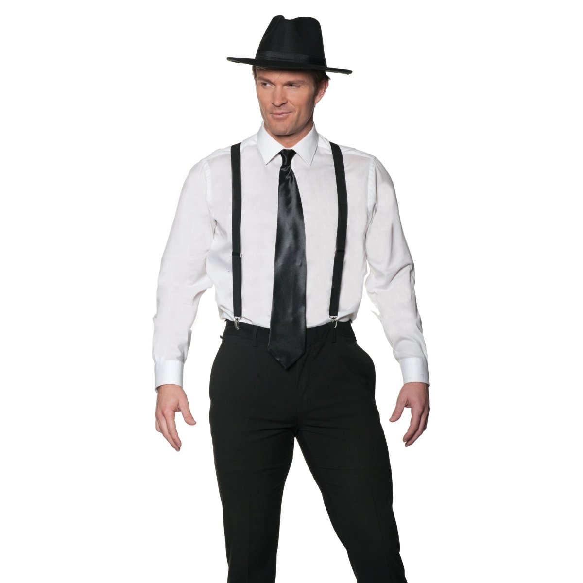 UNDERWRAPS Costume Accessories Gangster Accessory Kit for Adults 843248153233