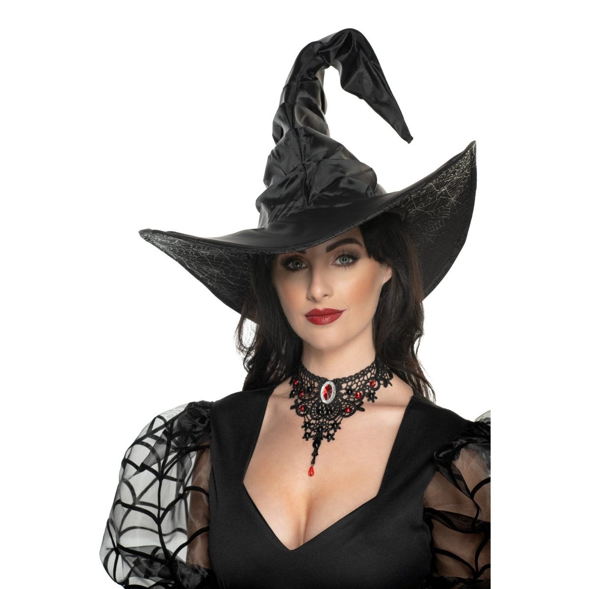 UNDERWRAPS Costume Accessories Gothic Lace Necklace for Adults 843248173088