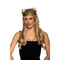 UNDERWRAPS Costume Accessories Queen Gold Crown with Red Jewel, 1 Count 843248173217