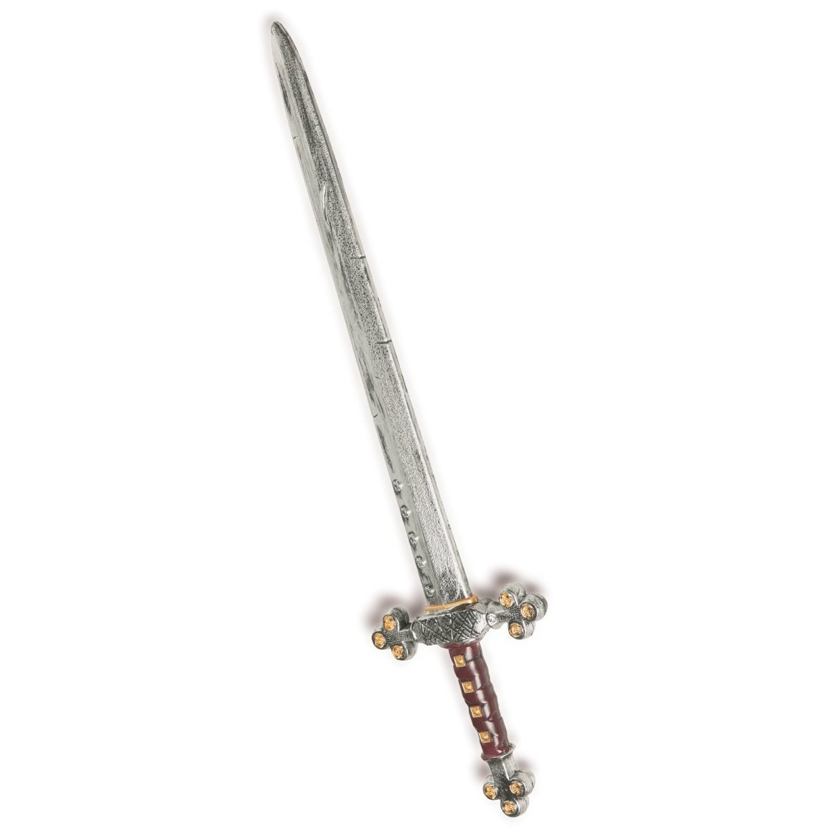 UNDERWRAPS Costume Accessories Silver Renaissance Sword, 1 Count 843248148154