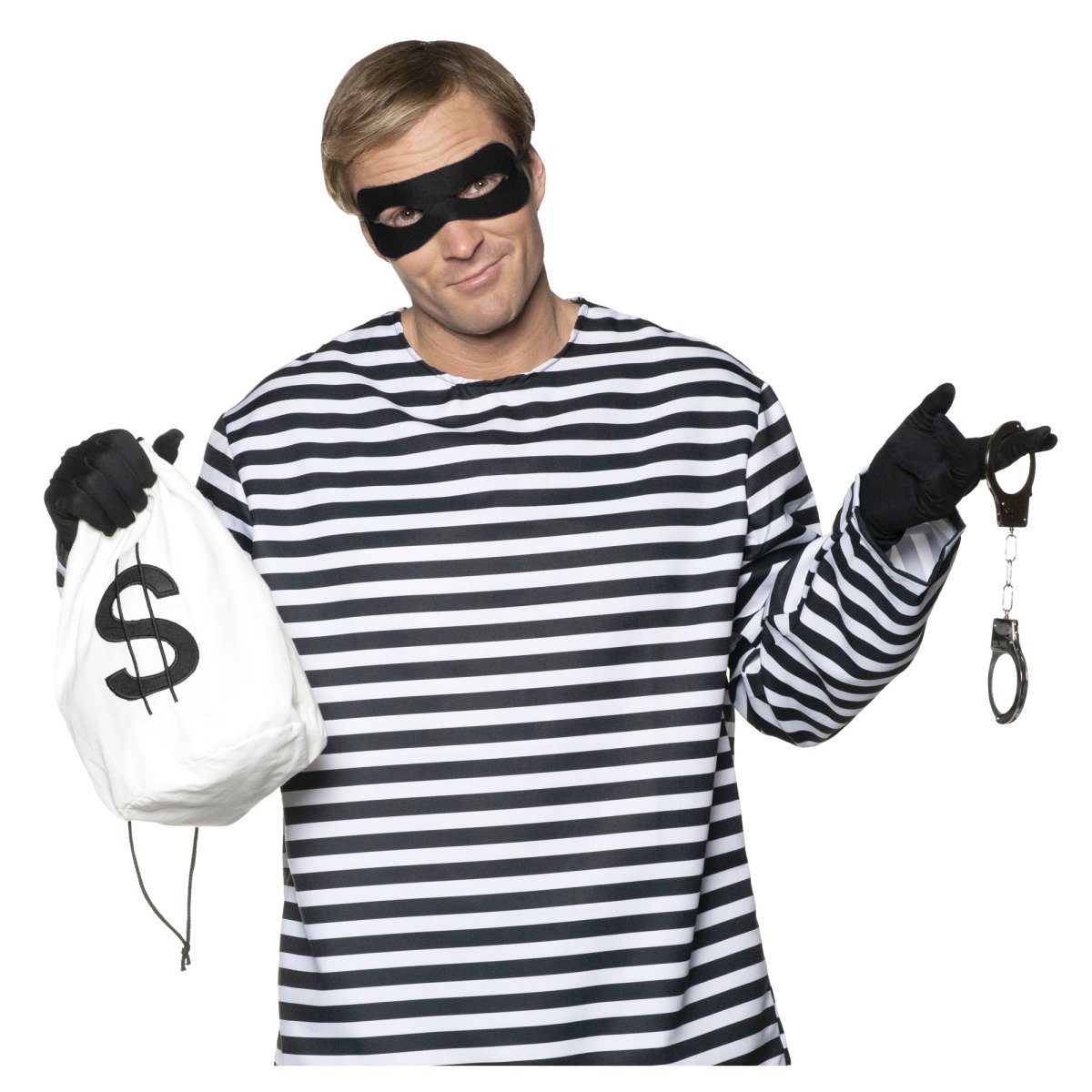 UNDERWRAPS Costume Accessories Thief Accessory Kit for Adults 843248153226