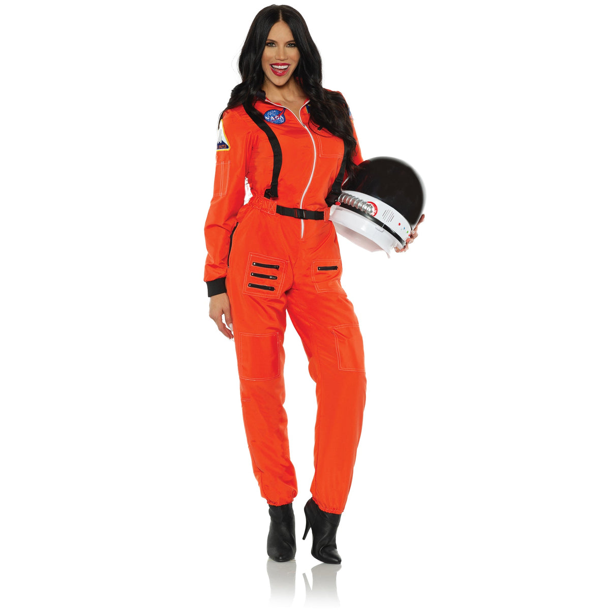UNDERWRAPS Costumes Astronaut Costume for Adults, Orange Jumpsuit