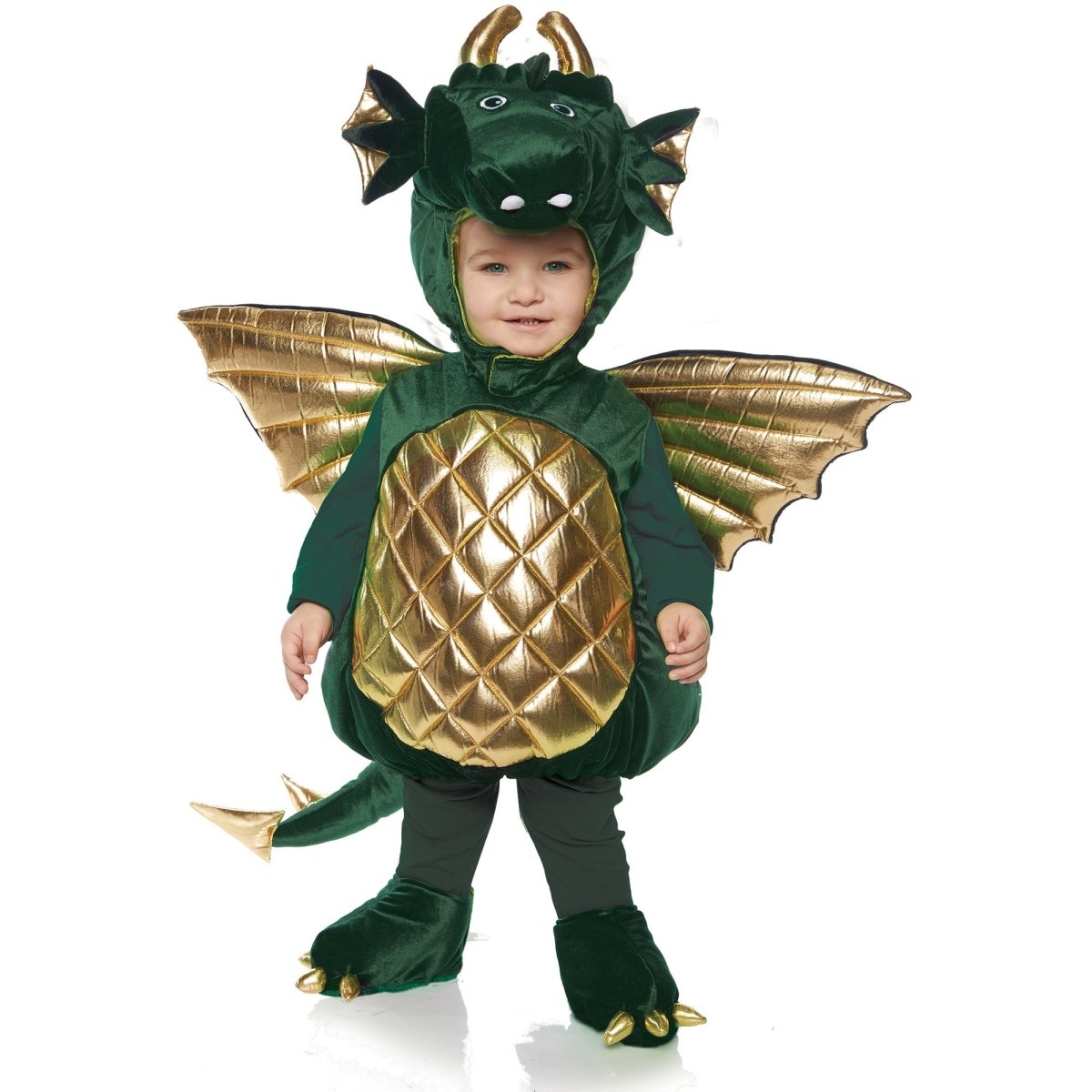 UNDERWRAPS Costumes Green Dragon Costume for Toddlers