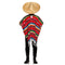 UNDERWRAPS Costumes Mexican Poncho Costume for Adults 843248169845