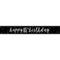 UNIQUE PARTY FAVORS Age Specific Birthday Black and Silver 65th Happy Birthday Banner, 1 Count 011179822690