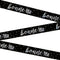 UNIQUE PARTY FAVORS Age Specific Birthday Black and Silver Bonne Fête Foil Banner, 108 Inches, 1 Count 011179822706