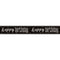 UNIQUE PARTY FAVORS Age Specific Birthday Black and Silver Happy Birthday Banner, 1 Count 011179819478