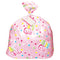 UNIQUE PARTY FAVORS Baby Shower Baby Shower Pink Dots Jumbo Plastic Gift Bag, 36 x 44 Inches, 1 Count 011179618651