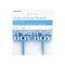 UNIQUE PARTY FAVORS Baby Shower Blue "It's a Boy" Cupcake Picks, 8 Count 011179136612