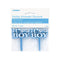 UNIQUE PARTY FAVORS Baby Shower Blue "It's a Boy" Cupcake Picks, 8 Count 011179136612